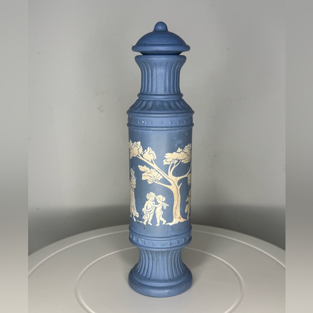 Vintage Avon blue bottle